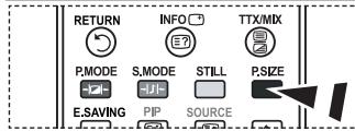 RETURN INFO TTX/MIX P.MODE S.MODE STILL P.SIZE E.SAVING PIP SOURCE
