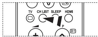 TV CH LIST SLEEP HDMI P
