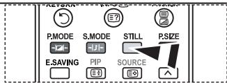 P.MODE S.MODE STILL P.SIZE E.SAVING PIP SOURCE