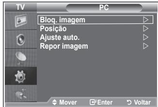 TV PC Blog. imagem Posição Ajuste auto. Repor imagem Mover Enter Voltar