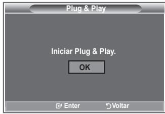 Plug & Play Iniciar Plug & Play. OK Enter Volitar
