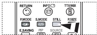 RETURN INFO TTX/MIX P.MODE S.MODE STILL P.SIZE E.SAVING PIP SOURCE