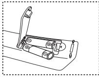SAMSUNG LE23R81W - Installing Batteries in the Remote Control - 2