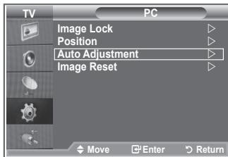 SAMSUNG LE23R81W - Samodejna prilagoditev zaslona PC-ja (samodejna prilagoditev): - 1