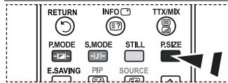 RETURN INFO TTX/MIX P.MODE S.MODE STILL P.SIZE E.SAVING PIP SOURCE