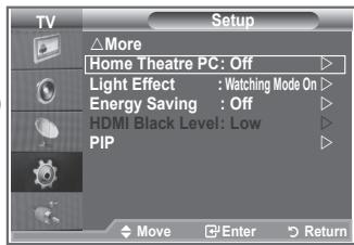 SAMSUNG LE23R81W - Nastavitev PC-ja za domači kino - 1
