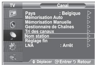 SAMSUNG LE23R86BD - Attribution de noms aux canaux - 1