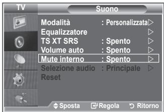 SAMSUNG LE23R86BD - Selezione di Mute interno - 1