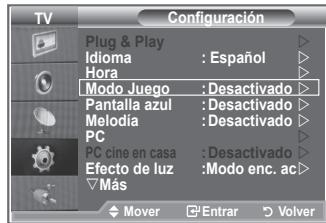 SAMSUNG LE23R86BD - Uso del Modo Juego - 1