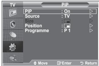SAMSUNG LE23R86BD - Viewing the Picture In Picture (PIP) - 2