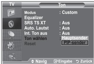 SAMSUNG LE23R86BD - Ton des PIP-Bildes wiedergeben - 2