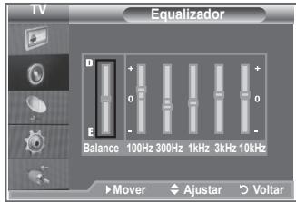 SAMSUNG LE23R86BD - Pode regular as definições de som de acordo com as suas preferências pessoas. - 2