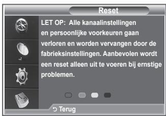 SAMSUNG LE23R86BD - U kunt de opgeslagen waarden wee wijzigen in de fabrieksinstellungen. - 2