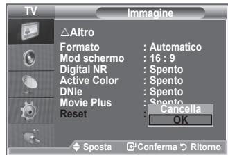 SAMSUNG LE23R86BD - Ripristino delle impostazioni predefinite dell'immagine - 2