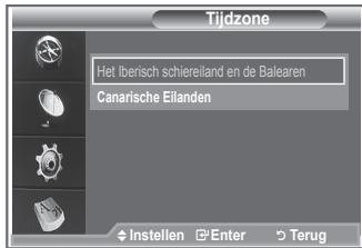 SAMSUNG LE23R86BD - De tijdzone selecteren (uitsluitend Spanje) - 2