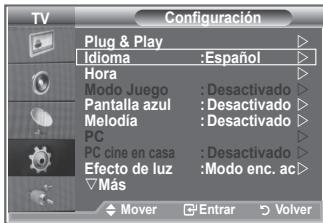SAMSUNG LE23R86BD - Elección del idioma - 1