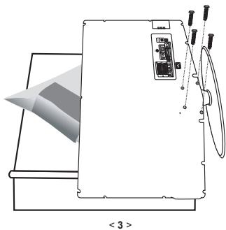 SAMSUNG LE23R86BD - Installing the Stand - 2
