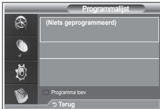 SAMSUNG LE23R86BD - De lijst met geplande programmá's - 1