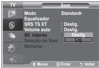 SAMSUNG LE23R86BD - Se quiser ouvir som em de colunas separatas, cancele o amplificador interno. - 2