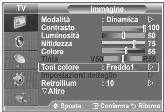SAMSUNG LE23R86BD - È possibile selezionare il tono del colore ottimale per la propria vista. - 1