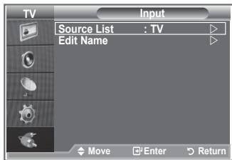 SAMSUNG LE23R86BD - Selecting the Source - 1