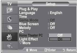 SAMSUNG LE23R86BD - Setting the Home Theater PC - 2