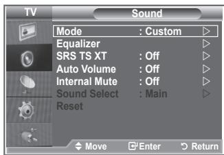 SAMSUNG LE23R86BD - Changing the Sound Standard - 1