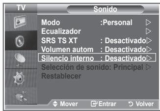 SAMSUNG LE23R86BD - Si desea usar uno's altavoces independentes, cancele el amplificador interno. - 1