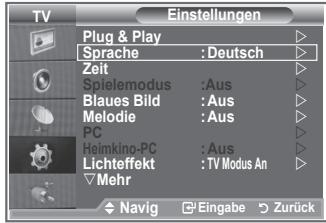 SAMSUNG LE23R86BD - Sprache auswahlen - 1