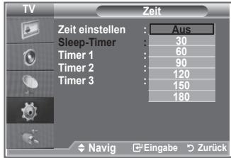 SAMSUNG LE23R86BD - Sleep-Timer einstellen - 2