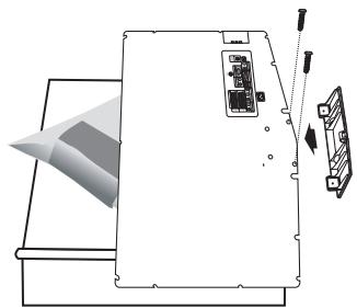 SAMSUNG LE23R86BD - Instalar o kit de montagem na parede - 1