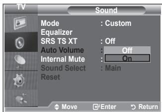 SAMSUNG LE23R86BD - Adjusting the Volume Automatically - 2
