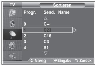 SAMSUNG LE23R86BD - Sendernamen zuweisen - 2