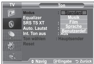 SAMSUNG LE23R86BD - Tonstandard wahlen - 2