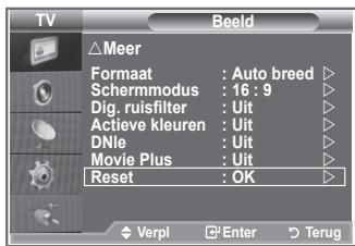SAMSUNG LE23R86BD - De standard-beeldinstellungen herstellen - 1