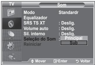 SAMSUNG LE23R86BD - Selección o modo de som - 2