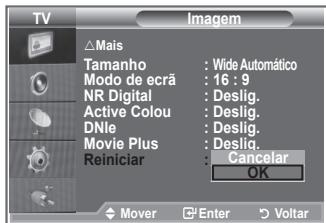 SAMSUNG LE23R86BD - Repor as predefinições de imagem - 2