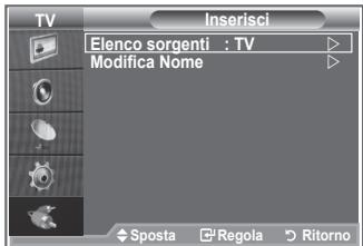 SAMSUNG LE23R86BD - È possible selezionare una delle sorgenti esterne collegate al jack di ingresso del teilevisore. - 1