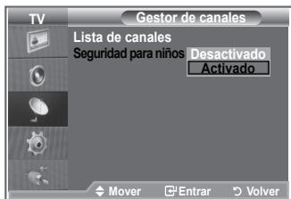 SAMSUNG LE23R86BD - Activación delbloqueo infantil - 1