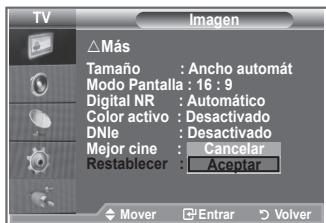 SAMSUNG LE23R86BD - Reajuste de los values de laImagen a los values predefinidos de fabrica - 2
