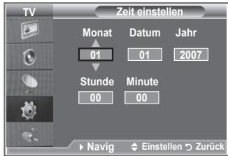 SAMSUNG LE23R86BD - Aktuelle Uhrzeit einstellen und anzeigen - 2