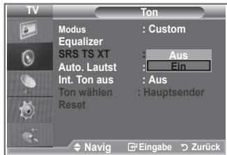 SAMSUNG LE23R86BD - Einstellen von TruSurround XT (SRS TS XT) - 3