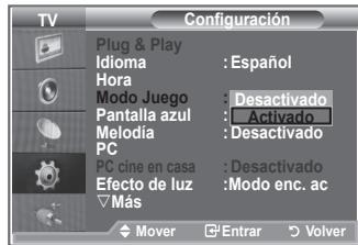 SAMSUNG LE23R86BD - Uso del Modo Juego - 2