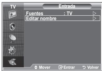 SAMSUNG LE23R86BD - Dé un nombre al disposativo conectado en las tiomas de entrada; de esta manière sera más fácil selectionar el disposativo de entrada. - 1