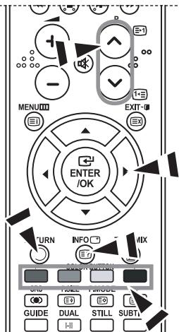 SAMSUNG LE23R86BD - De EPG-informatie (elektronische programmagids) weergeven - 3