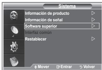 SAMSUNG LE23R86BD - Actualización del software - 1