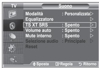 SAMSUNG LE23R86BD - Impostazione di TruSurround XT (SRS TS XT) - 2