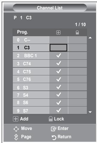 SAMSUNG LE23R86BD - Setting the Channel Lists - 2