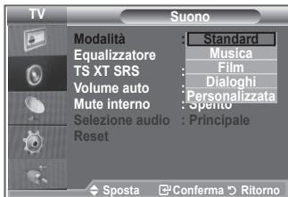 SAMSUNG LE23R86BD - Modifica dello standard audio - 2
