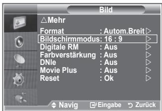 SAMSUNG LE23R86BD - Auswahlen des Bildschirmmodus - 1